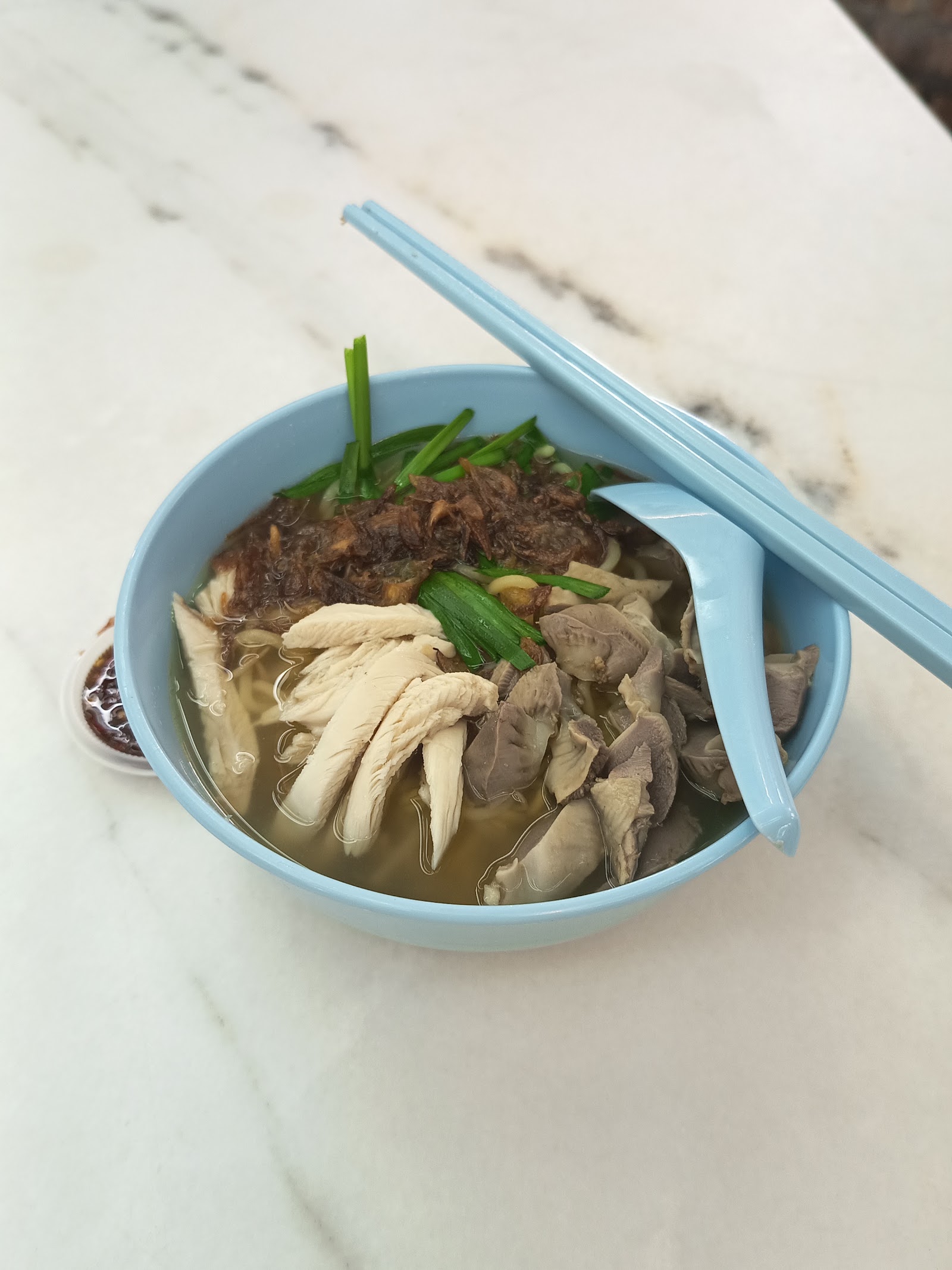鸡丝河粉